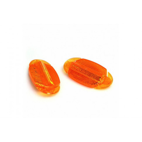 Speichenreflektor für Fahrradräder – orange