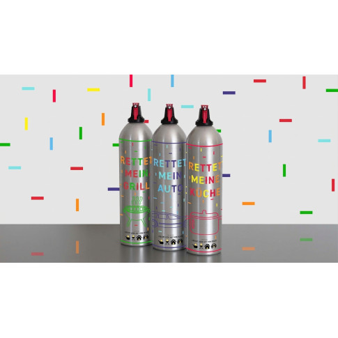 Feuerlöscher mit Logoaufdruck – Design-Aerosol ABF personalisiert