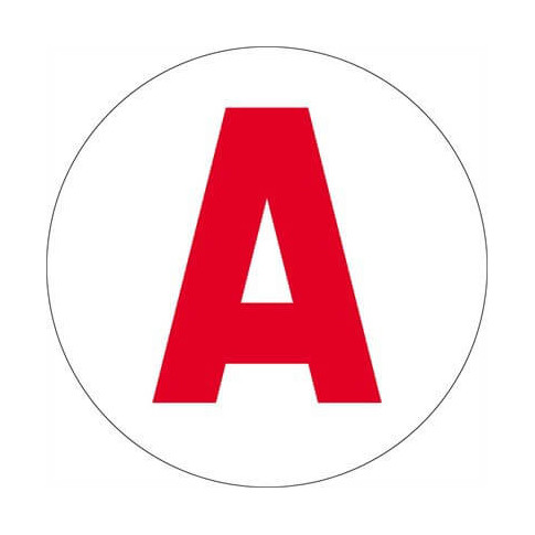 Fahranfänger-Aufkleber personalisiert – A-Schild bedruckt