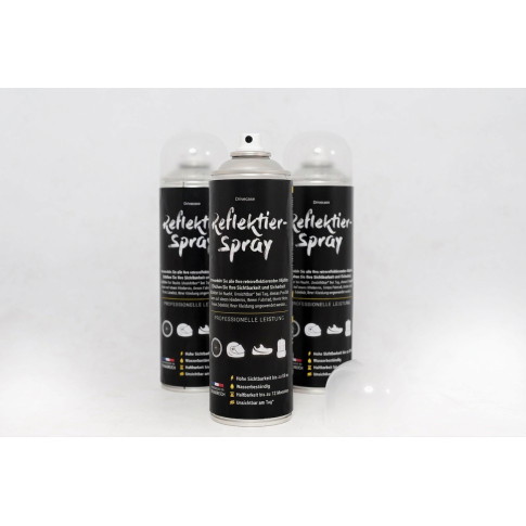 Reflective Spray by Drivecase – Reflektierendes Sicherheitsspray für Radfahrer und Fußgänger