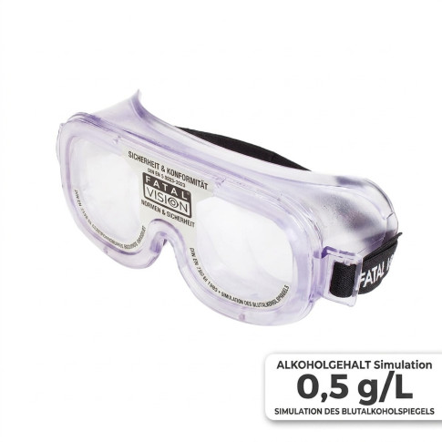 Alkoholsimulationsbrille 0,5 Promille – FatalVision®