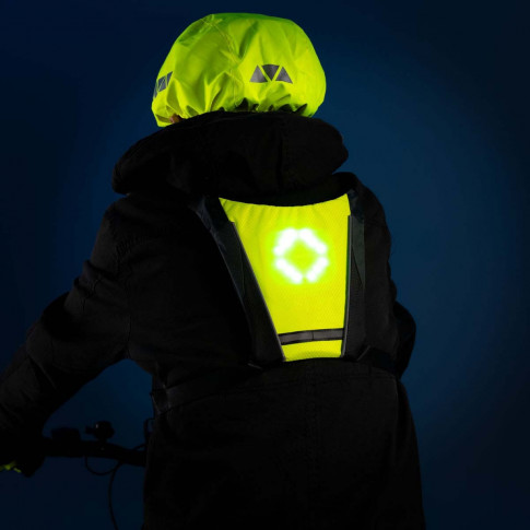LED-Blinker-Warnweste Fahrrad & E-Scooter