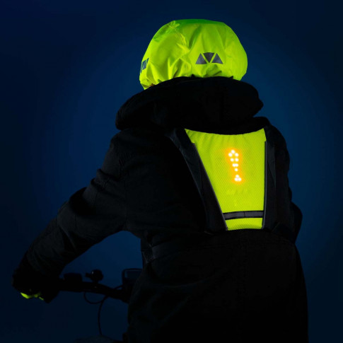 LED-Blinker-Warnweste Fahrrad & E-Scooter