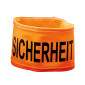 Flexible orangefarbene Armbinde aus Polyester „Sécurité”