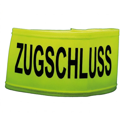 Flexible gelbe Armbinde aus Polyester „Serre file”