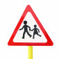 Verkehrszeichen-Set für Schulen – 9 Straßenschilder zur Verkehrserziehung