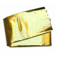 Rettungsdecke – bedruckbar, doppelseitig (silber/gold)