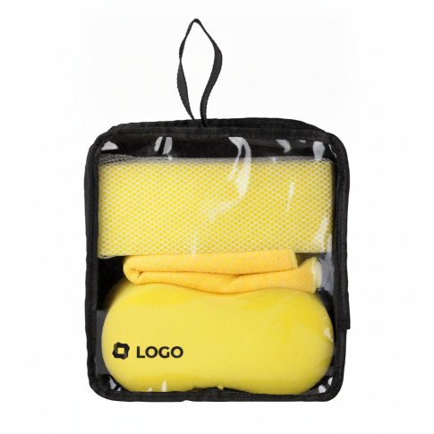 Fahrzeug-Reinigungsset mit Logo-Druck