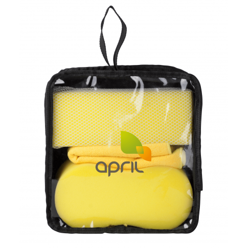 Fahrzeug-Reinigungsset mit Logo-Druck
