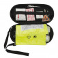 Werbe-Verbandstasche mit Warnweste und Taschenlampe