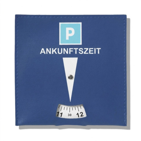 Parkscheibe aus PVC – individuell bedruckt