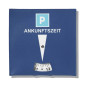 Parkscheibe aus PVC – individuell bedruckt