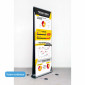 Roll-Up Display – Verkehrssicherheit Tempo 80 km/h