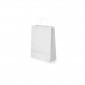 Papiertragetasche Weiß Kraftpapier (Kleinformat 18 x 24 cm) – Bedruckbar