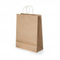 Kraftpapier-Tragetasche Großformat (24 x 31 cm) – Bedruckbar