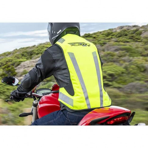 Motorrad Airbag-Weste Neongelb – Turtle 2 Helite™