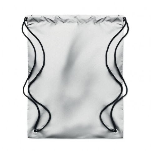Reflektierender Turnbeutel 100 % retroreflektierend – personalisierbar (P6454)