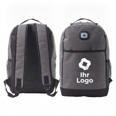 Bedruckter Rucksack mit LED-Beleuchtung
