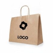 Kraftpapiertasche Natur...