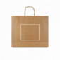 Kraftpapiertasche Natur (rechteckig) – Individuell bedruckbar