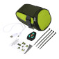Fahrradtasche mit LED-Blinker