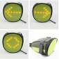 Fahrradtasche mit LED-Blinker