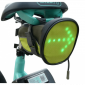 Fahrradtasche mit LED-Blinker