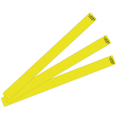 Aufrollbares Warnarmband 38 cm – neutral (ohne Aufdruck)