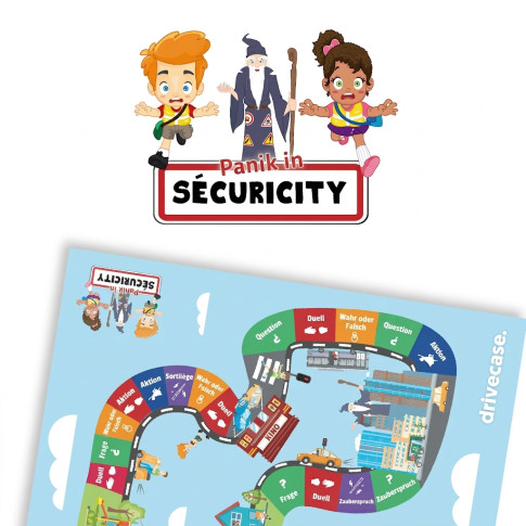 Sécuricity© – Riesiges Verkehrssicherheitsspiel für Kinder
