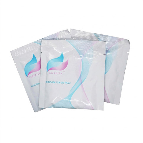 Bedrucktes Feminin-Kondom mit individuellem Aufdruck