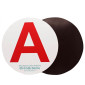 Magnetisches A-Schild für Fahranfänger – personalisiert (P6369)