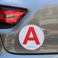 Magnetisches A-Schild für Fahranfänger – personalisiert (P6369)