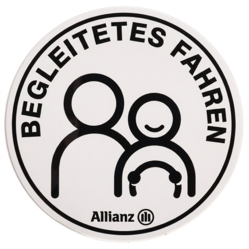 Personalisierte Magnetscheibe für begleitetes Fahren
