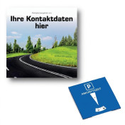 Parkscheibe mit Druck –...