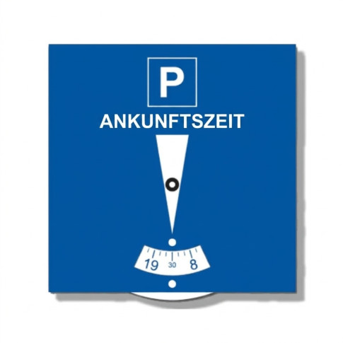 Parkscheibe mit Druck – personalisierter Werbeartikel