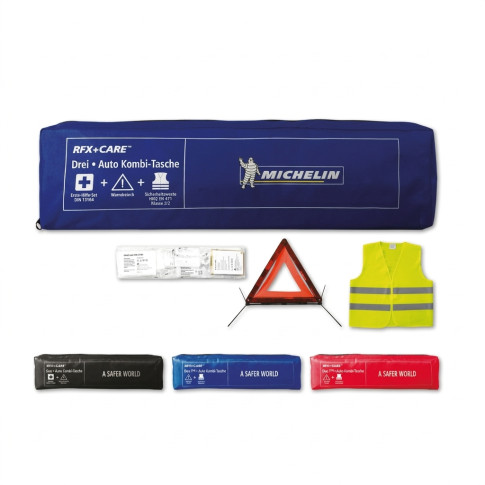3-teiliges Sicherheitsset DIN 13164 – individuell gestaltbar