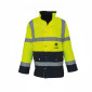 Reflektierender und personalisierbarer Parka in Neonfarben