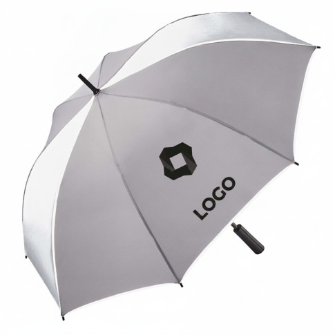 Golfschirm 120 cm mit zwei reflektierenden Einsätzen