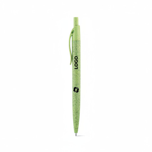 Personalisierter Stift aus Weizenstrohfasern