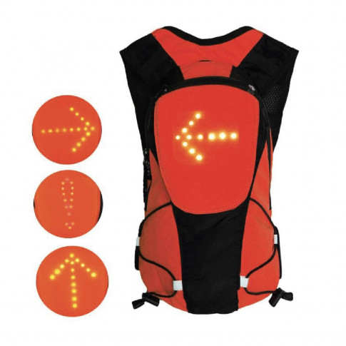 Rucksack mit LED-Blinkern – 5 Liter