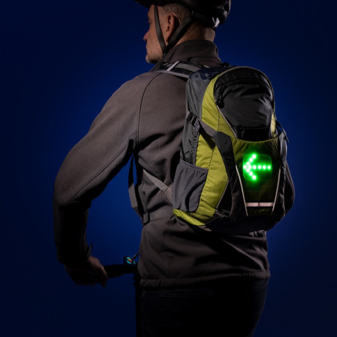 Blinkender LED-Rucksack, 18 Liter