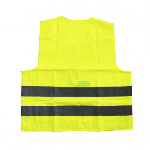 Personalisierte Sicherheitsweste mit 2 reflektierenden Streifen