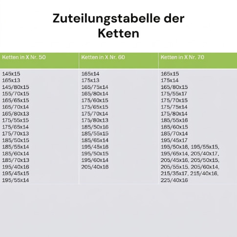 X-Schneeketten