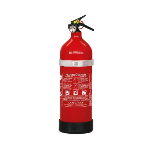 Fahrzeug-Feuerlöscher ABC-Pulver 2 kg – Transporter & Personenbeförderung