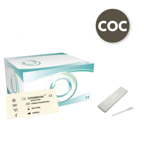 Urin-Drogentest Kokain (COC) – 25er-Pack