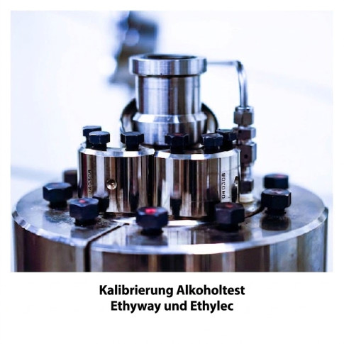 Kalibrierung Alkoholtester Ethyway und Ethylec