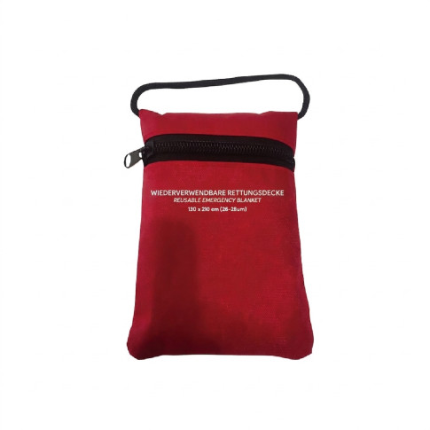 Wiederverwendbare Rettungsdecke mit individuellem Aufdruck
