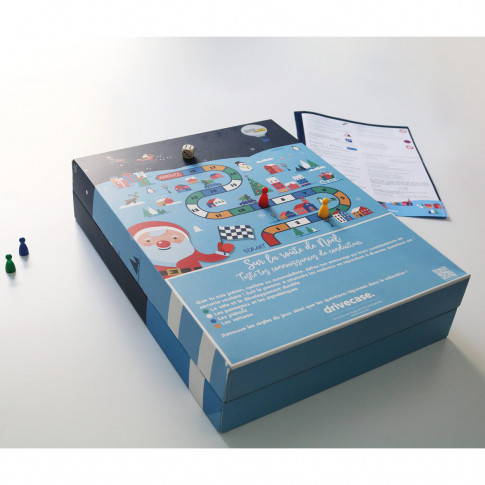 Adventskalender Verkehrssicherheit – 24 Präventionsartikel & Brettspiel