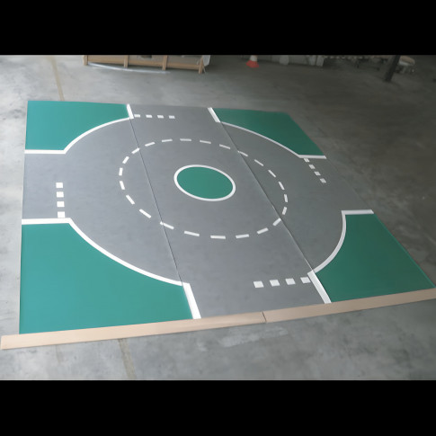 Pädagogischer Verkehrsübungsplatz „Kreisverkehr“ und „Einbahnstraße“