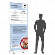 Roll-Up Display – Ablenkung...